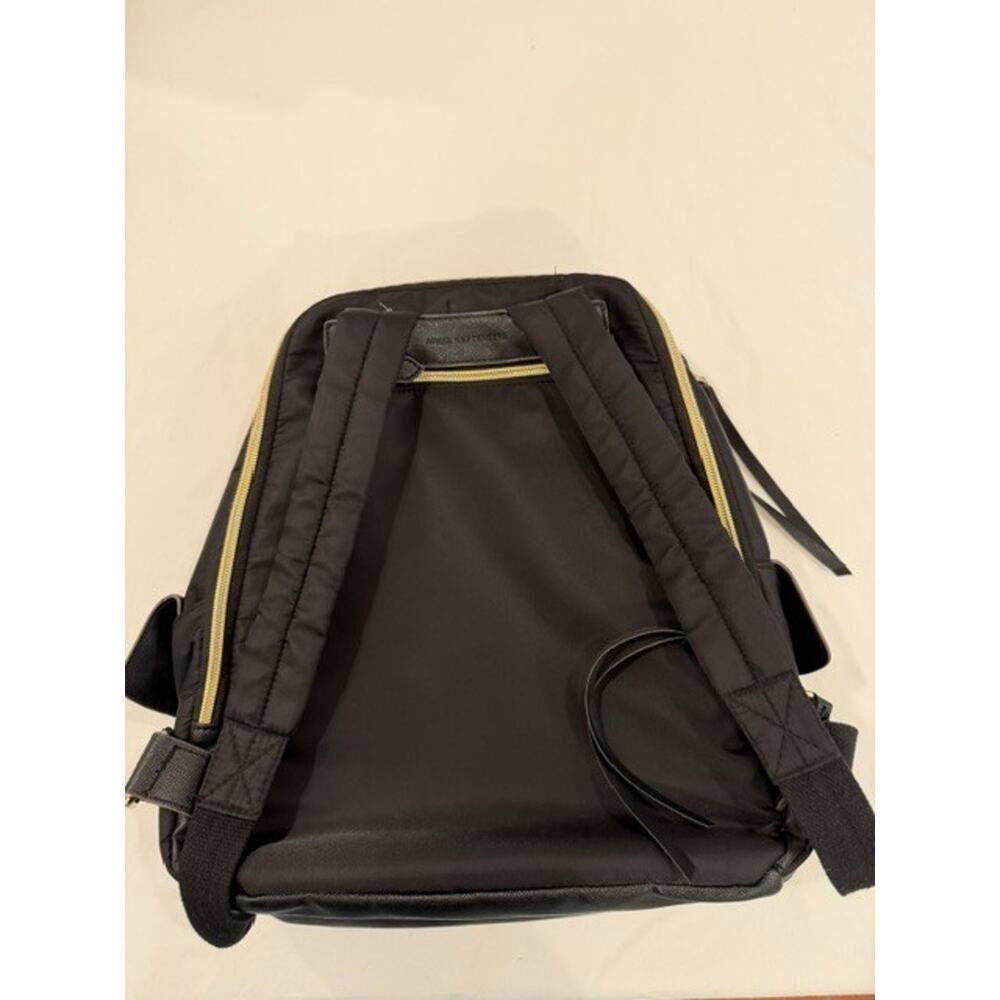 AIMEE KESTENBERG Zip Rome Big Padded Backpack Computer Bag Black - Picture 8 of 10